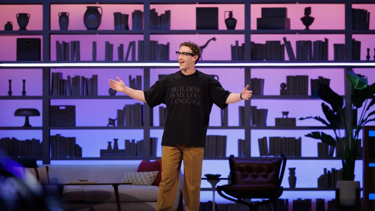 Mark Zuckerberg on stage at Meta Connect 2026